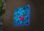 Wallity Lienzo Decorativo Iluminado con Led Multicolor 40x40 cm